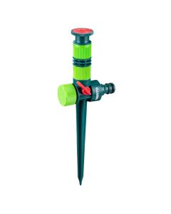 Verto zahradní postřikovač regulace intenzity postřiku, plocha max 78m2, 1/2", zelený, 15G785