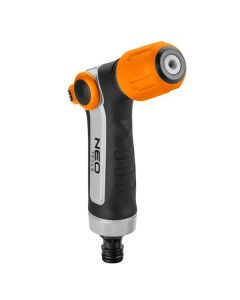 NEO TOOLS pistolový rozprašovač s regulací proudu 2 funkce, ZAP/VYP palcem, oranžovo-černá, 15-707