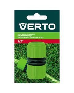 Verto spojka pro pevné spojení hadic materiál plast, 1/2", zelená, 15G742