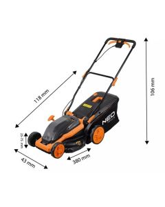 Neo Tools aku sekačka 04-640, 36V