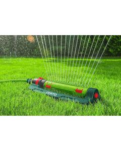 Verto oscilační postřikovač, 18 trysek pro plochu až 15x19m, 1/2" i 3/4", zelený, 15G772