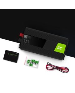 Green Cell ® měnič napětí 12V na 230V, 2000W/4000W Full Sine Wave
