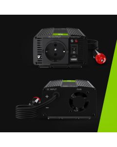 Green Cell měnič napětí z 12V na 230V, 150W/300W, modifikovaný sinus