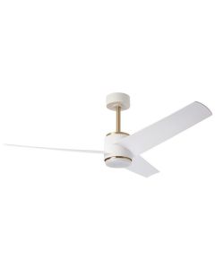 IMMAX NEO LITE BEAUTY SMART LED stropní svítidlo s ventilátorem 18W, Wi-Fi, TUYA, růžové zlato-bílé
