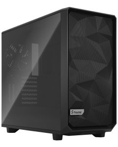 Fractal Design Meshify 2 Black TG Light Tint / Midi Tower / průhledná bočnice / bez zdroje / černá