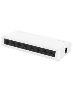 Imou switch SG108C-V2/ 8x Gigabit port/ 10/100/1000 Mbps RJ45 ports/ 16 Gbps/ napájení DC5V1A/ bílý