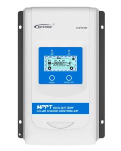 EPEVER DR3210-DDS solární MPPT regulátor 12/24 V, DuoRacer 30A, vstup 100V