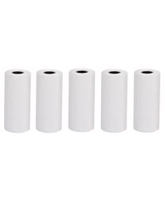 HELMER kotoučky pro termo mini tiskárnu TP01/TP02/ 55mm x 25mm/ 5ks/ bílé