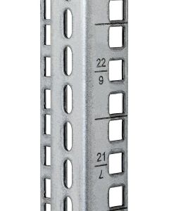 XtendLan Vertikální montážní lišta Telco 47U, pro servery šíře 480mm, stříbrná