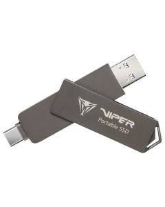PATRIOT Viper Portable PVP30 SSD 2TB Type A+C /  USB 3.2 Gen 2 / šedá