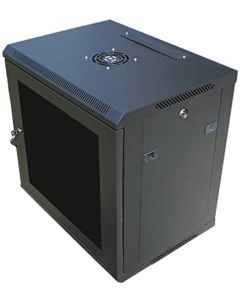 DATACOM 19" rozvaděč nástěnný 6U/450 mm BK (sklo)
