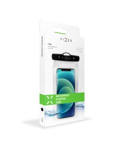 Voděodolné plovoucí pouzdro na mobil FIXED Float s kvalitním uzamykacím systémem a certifikací IPX8, černá