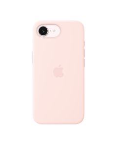 iPhone 17e Silicone Case with MS – Soft Pink / SK