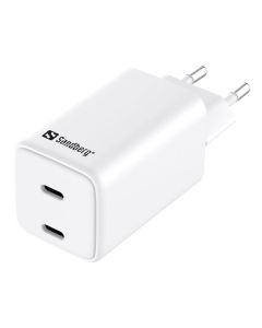 Sandberg AC Charger Dual USB-C PD65W EU