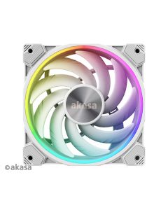 ventilátor Akasa - 12 cm - SOHO AR argb bílý
