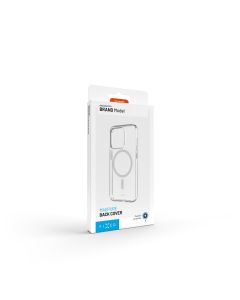 Zadní kryt FIXED MagPure s podporou MagSafe pro Apple iPhone Duo, čirý