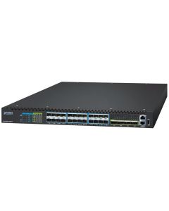 Planet XGS-6350-16X8Y4C L3 switch, 16x10G SFP+, 8x25G SFP28, 4x100G QSFP28, QoS, 2x power-in