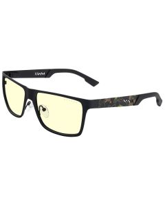 GUNNAR kancelářske/herní brýle CALL OF DUTY UAV EDITION ONYX TOPO * jantarová skla * BLF 65 * GUNNAR focus