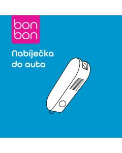 Autonabíječka Bonbon s USB výstupem, 10W, černá