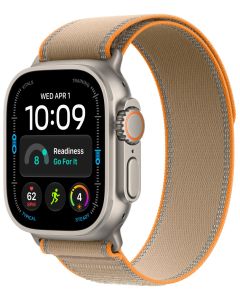 Apple Watch Ultra 4 Cellular 49mm přírodní titan s pískovým trailovým tahem - M/L
