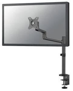 Neomounts DS60-425BL1 /Držák displeje/na stůl/17-27"/svorka+průchodka/3čepy/VESA 100X100/nosn.8kg/1 displej/černý