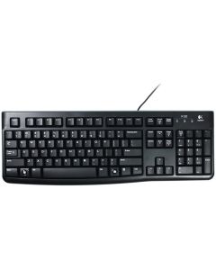 Logitech K120/Drátová USB/US layout/Černá