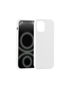 ER POWER Silikonový kryt CARNEVAL SNAP pro iPhone 12 mini s MagSafe - bílá