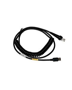 USB kabel, 12V locking, 5m, kroucený, 5V host powe
