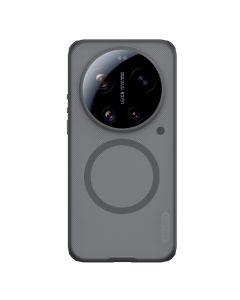 Nillkin Super Frosted PRO Magnetic Zadní Kryt pro Xiaomi 17 Ultra Transparent Black