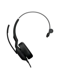 Jabra Evolve2 50/Mono/ANC/USB/Drát/BT/Bezdrát/MS/Černá
