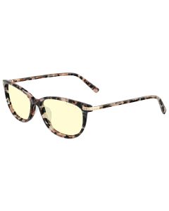 GUNNAR kancelářske/herní brýle  INGRID PINK FLOWER jantarová skla BLF 65 GUNNAR focus