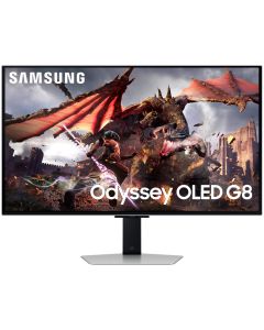 Samsung Odyssey OLED G8 32" / G80SD / 4K 3840x2160 / 16:9 / OLED / 0,03ms / 240Hz / HDMI/DP/USB/WiFi/BT/PIVOT/VESA/Repro