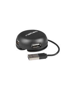 Natec BUMBLEBEE rozbočovač 3x USB 2.0 HUB černý