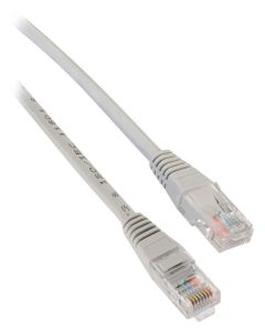 Solarix Kabel Patch UTP c6 10m šedý s och., non-snag-proof