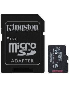 KINGSTON 64GB microSDXC / Industrial Temp / UHS-I / U3 / vč. adaptéru