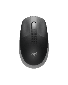 Logitech M190/Kancelářská/Optická/1 000 DPI/Bezdrátová USB/Šedá