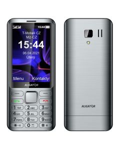 ALIGATOR D950 Dual sim stříbrný