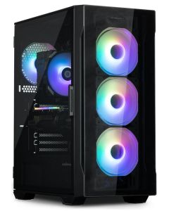 Zalman skříň I3 Neo / middle tower / ATX / 4x120 ARGB fan / 2xUSB 3.0 / 1xUSB 2.0 / skl. přední panel i bočnice / černá