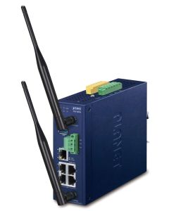 Planet IVR-300W průmyslový router, firewall, VPN, DoS, 2x WAN, 3x LAN, SD-WAN, Wi-Fi, fanless, IP30, -40až+75°C, 9-54VDC