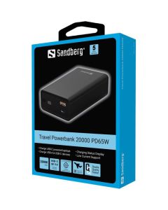 Sandberg Travel Powerbank 20000 PD65W