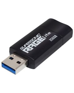 PATRIOT Supersonic Rage Lite 256GB / USB 3.2 Gen 1 / černá