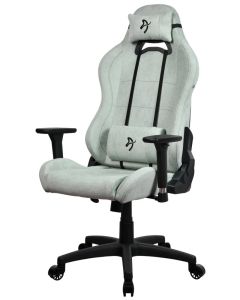 AROZZI herní židle TORRETTA Soft Fabric v2/ látkový povrch/ perlově zelená