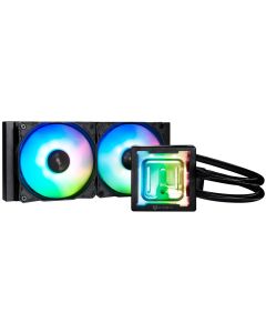 Bitfenix vodní chladič na CPU 240 mm Black / tenký - 27mm / ARGB / 4-pin / AMD i Intel