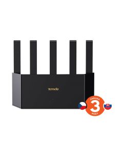 Tenda TE6L Pro BE5100 WiFi 7 Mesh Router, 2.5G WAN port, 5011 Mb/s, 3x GLAN,VPN,WPA3, Wi-Fi+, CZ app