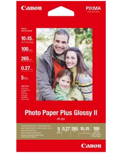 Canon fotopapír  BJ MEDIA PH PAPER PP-201 4x6   (100 listů)