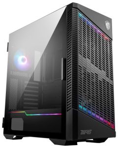 ROZBALENÉ - MSI skříň MPG VELOX 100P AIRFLOW/ bez zdroje/ levé temp. sklo/ 3x 120mm/ 1x 120mm ARGB/1x USB3.1 Type-C/2x US...