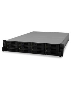 Synology RS3618xs 12-bay NAS, VMware®, Citrix®, Microsoft® Hyper-V®, rack 2U, 8GB RAM, 2x USB 3.0, 4x GLAN, 2x Gen3 x8