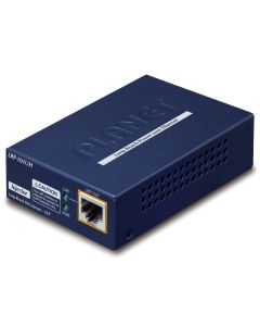 Planet LRP-101UH, UTP PoE extender, master, 10/100Base-TX, PoE 802.3at-30W, EFT+ESD, dosah 500m, -20 až 70°C
