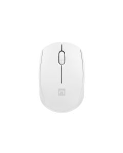 Myš Natec STORK/Kancelářská/Optická/1 600 DPI/Bezdrátová USB/Bílá