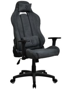 AROZZI herní židle TORRETTA Soft Fabric v2/ látkový povrch/ tmavě šedá
